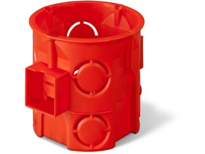 Rozvodná krabica pod omietku 60 mm červená PK-60 0285-00 / 10 ks.