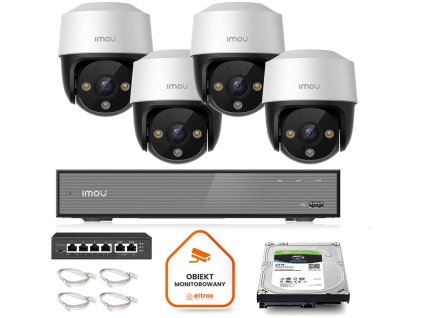 zestaw monitoringu imou 4x kamera cruiser 4mp poe 81d7730358f3c
