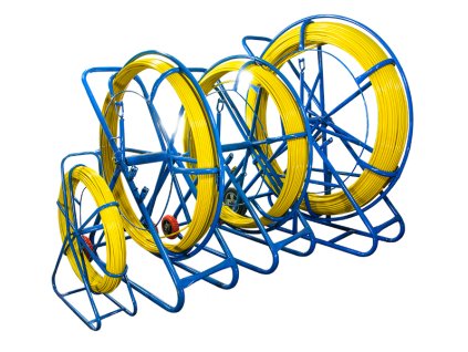 wlokno szklane do przeciagania kabli 4 5mm 75m pilot stalka pe stojak 1