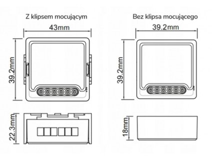modu oxt mini sterownik scen 12 akcji 230v zigbee tuya t254 4278ee865cc38