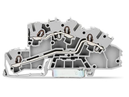 zczka szynowa 2pitrowa 25mm2 ll szara 20037642 topjobs 1szt e782ac175c346