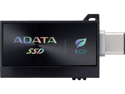 Externý SSD disk Adata SC730 512G USB 3.2C/A 600/600 MB/s čierny