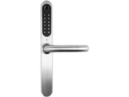 klamka z kontrolerem dostepu eura elh30h4 silver 3505c4348ed15