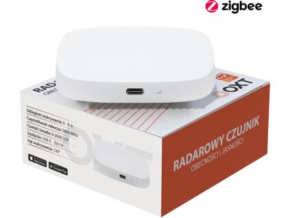 oxt czujnik radar obecnoci jasnoci usb zigbee tuya t165 83583e1a4fd98