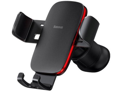 uchwyt samochodowy na telefon do kratki nawiewu baseus metal age ii gravity czarny 953313d971805