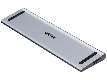 Dokovacia stanica Unitek KVM s funkciou kolísky, trojitý výstup 4K, USB-C, MST, HDMI 2.0