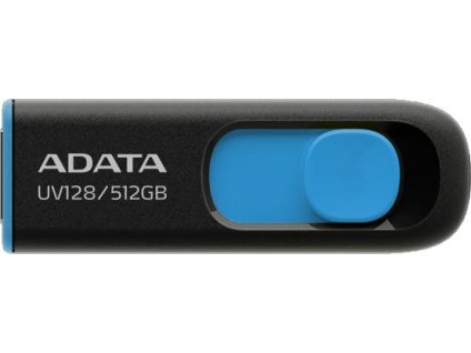 Adata Flash disk UV128 512GB USB 3.2 Gen1 čierny - modrý