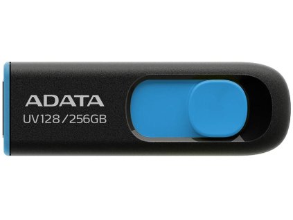 Flash disk Adata UV128 256GB USB 3.2 Gen1 čierno-modrý