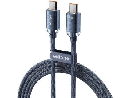 kabel usbc usbc voltage purecrystal 100w pd 200cm niebieski f674ca6114dd4