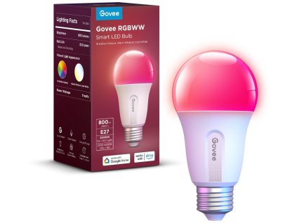 govee h6004 smart light bulb arwka rgb 800lm 24ghz wifi bluetooth 93b32c45feadb
