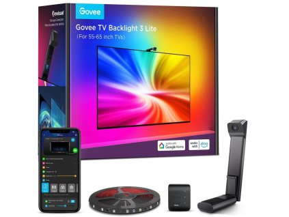 govee h6099 tv backlight 3 lite podwietlenie led dla tv 5565 cali rgbicw wifi bluetooth be97e36f487bc