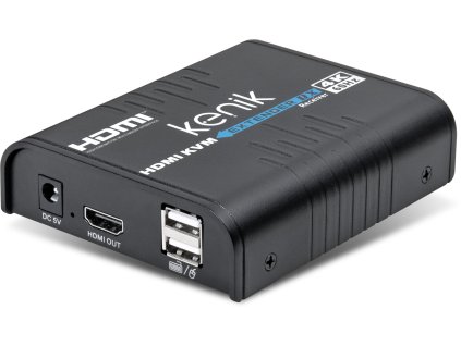 odbiornik extendera hdmi kenik kgex120hdmiuip4k6rx wideo myszka po skrtce c5ea1473c1ce3