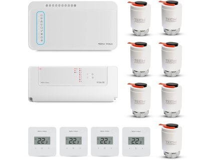 tech sterowniki zestaw sterowania strefowego ogrzewaniem podogowym przewodowy 26bd4bb00848f