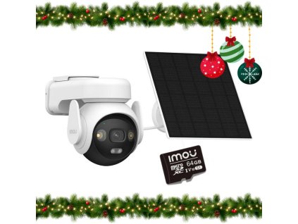 kamera ip imou aov pt kit 24ghz wifi i 4g 5mpx z panelem solarnym z kart pamici 64gb cdb145d318fd9