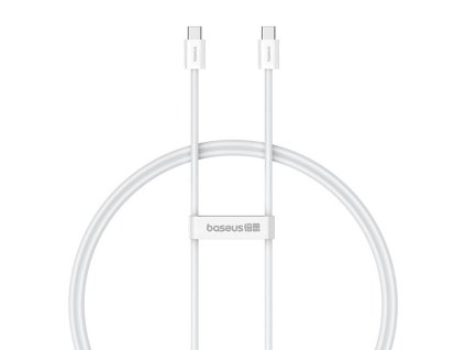 91787 kabel szybkiego ladowania usb c do usb c baseus superior 2 100w 1m bialy