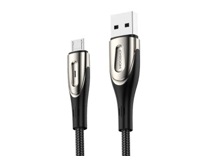 70592 micro usb 3a rychlonabijaci kabel 1 2 m joyroom s m411 cierny