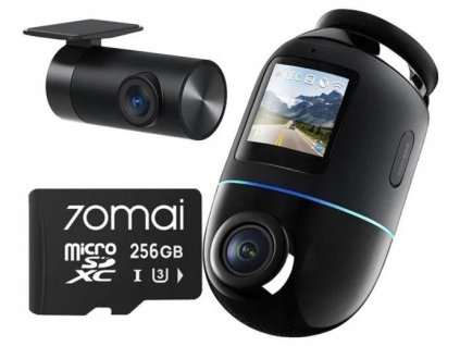 zestaw 70mai x800 4k czarna karta 70mai sd 256gb 982a1b62d9576