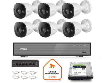 zestaw monitoringu imou 6x kameraps3e8q0 8mp poe 7c0460dec8f35