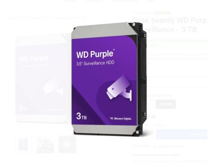 dysk wd purple 3tb wd34purz a3b7ab7d74237