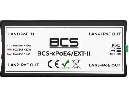 niezarzdzalny extender sieciowy poe bcs power bcsxpoe4extii df88c866a37b0