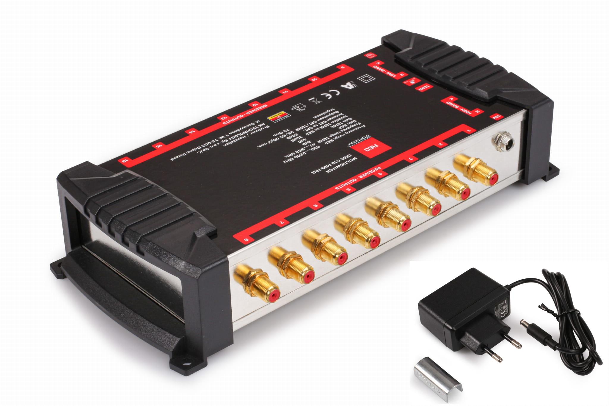 Multiprepínač Opticum OMS 5/16 PRO-TRQ (Platinium Line)