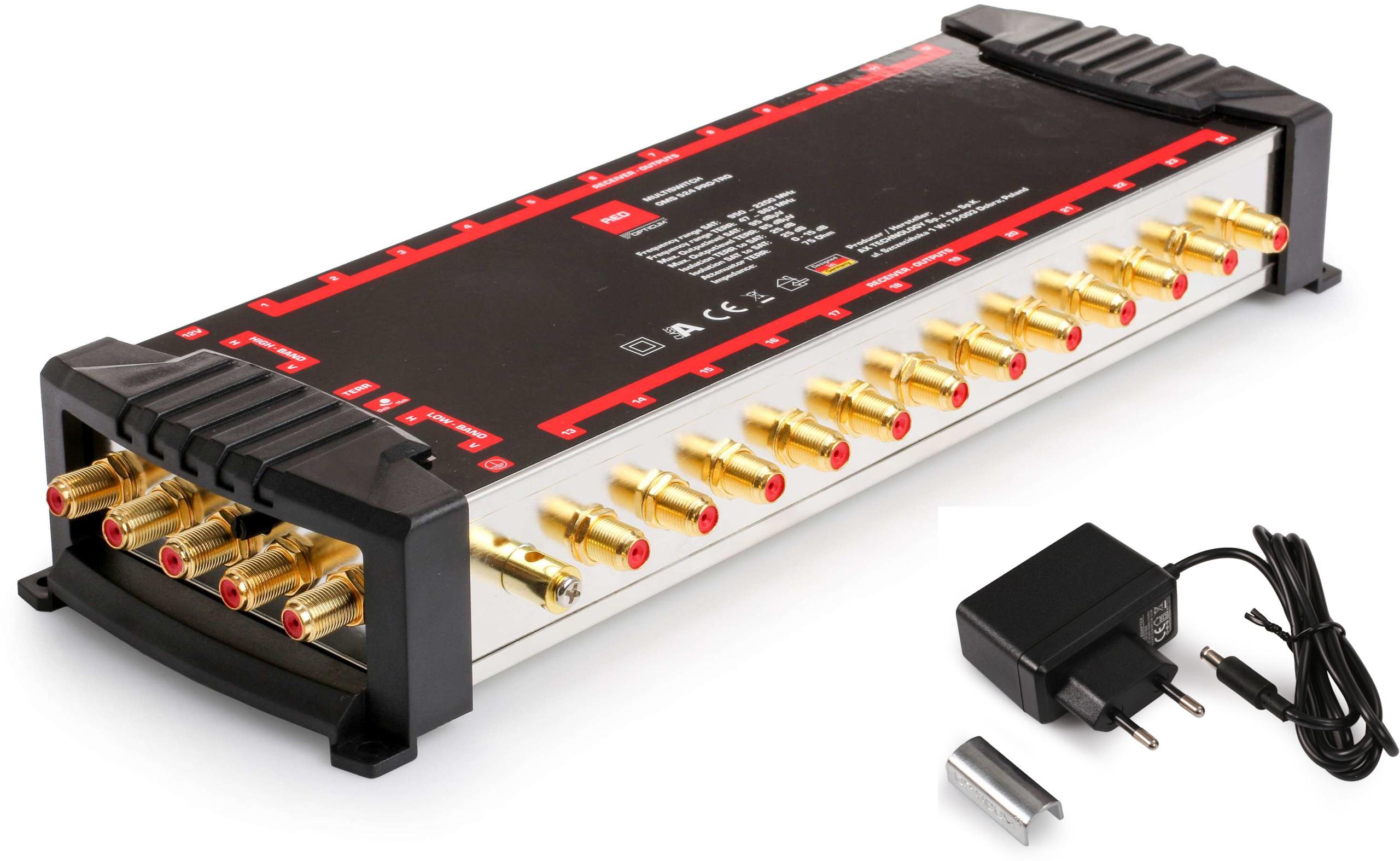 Multiprepínač Opticum OMS 5/24 PRO-TRQ (Platinium Line)