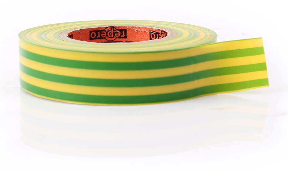 REPERO 711E IZOLAČNÁ PÁSKA ŽLTO-ZELENÁ 19MMX20M