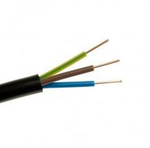 Elektrický zemný kábel YKY 0,6/1kV 3x2,5mm2 ČIERNY ELEKTRICKÝ KÁBEL 100m