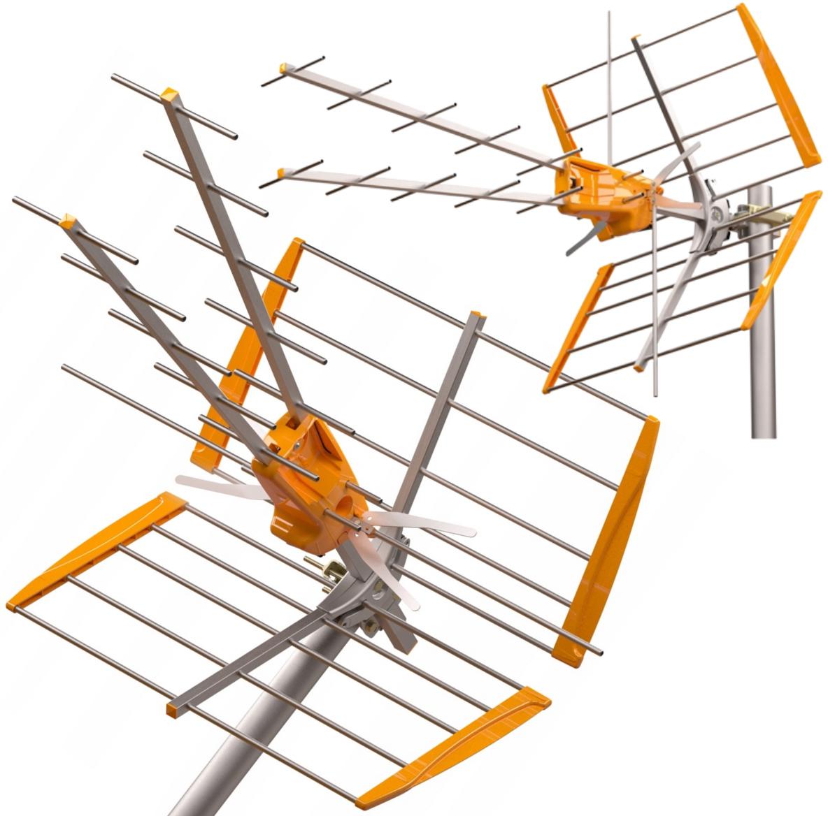 Televes V+ MIX DVB-T2 U/V anténa ref.149011 so zosilňovačom