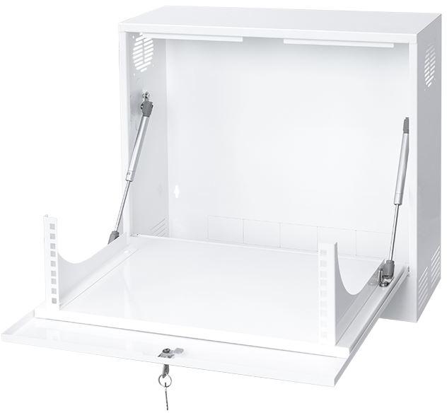 Vertikálna skriňa RACK 3U 350x180 mm biela