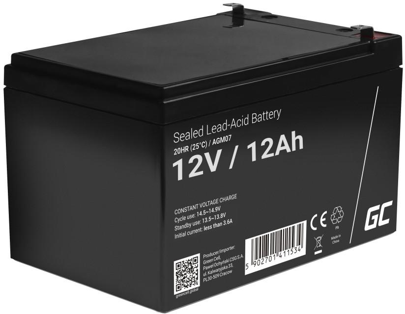 Green Cell VRLA 12V 12Ah AGM batéria