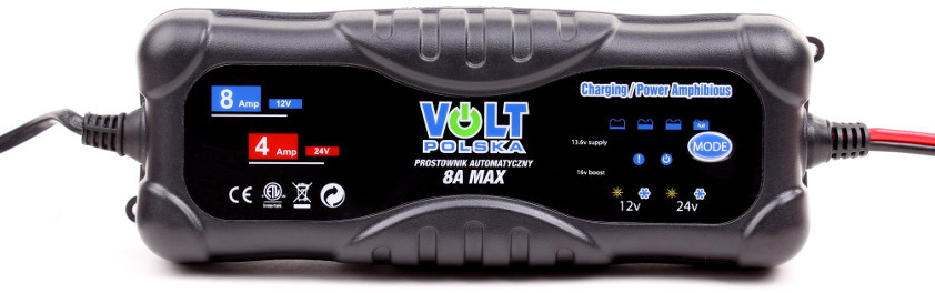 Automatická nabíjačka Volt Polska 8A 12V/24V