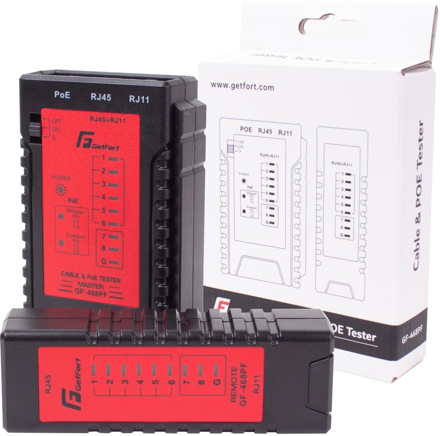 GETFORT LAN POE TESTER GF-468
