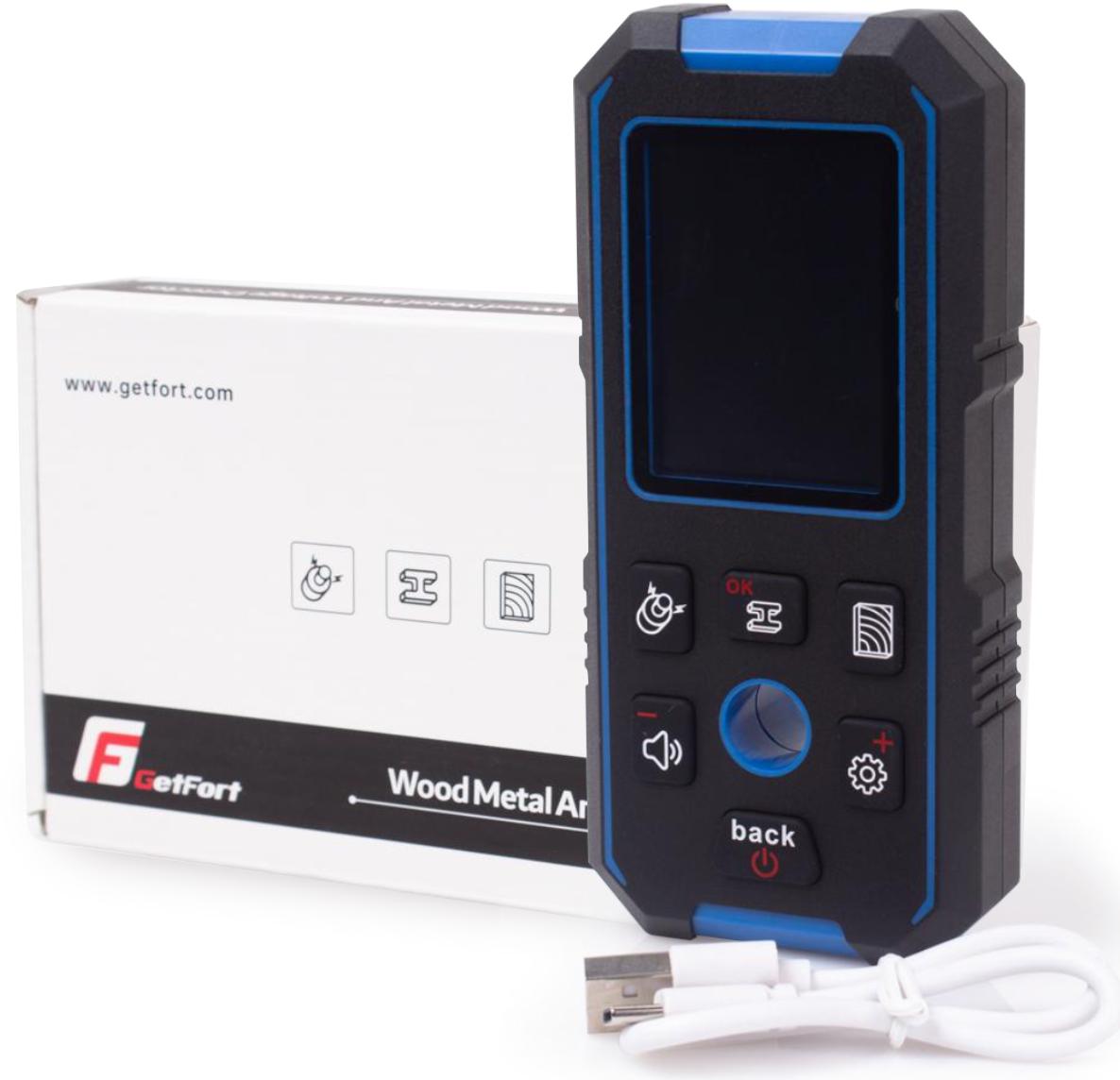 DETEKTOR KOVOV A NAPÄTIA GETFORT GF-518