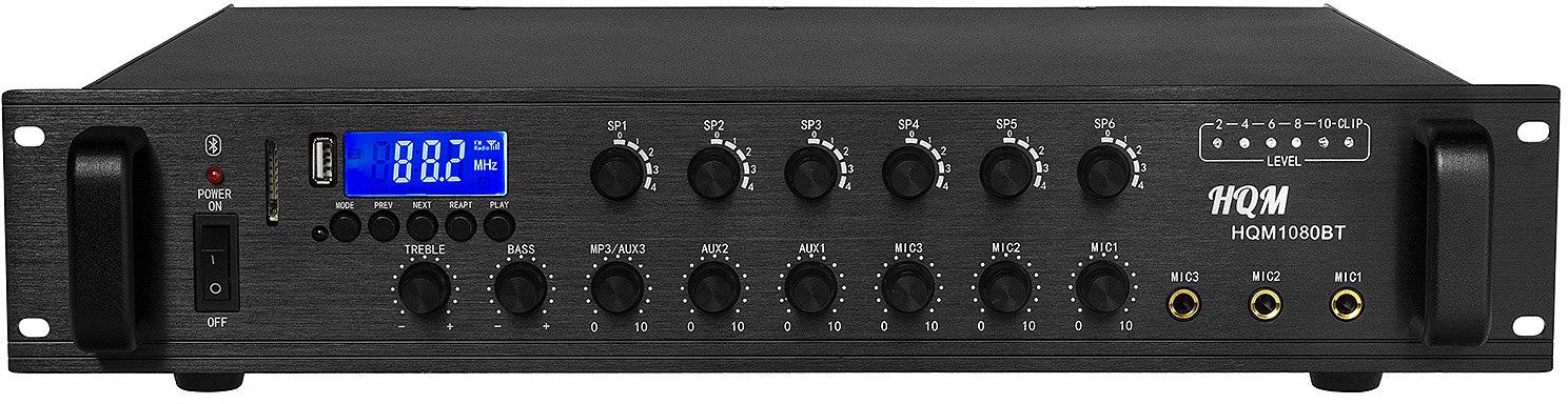 HQM PA ZOSILŇOVAČ HQM1080BT 80W 100V