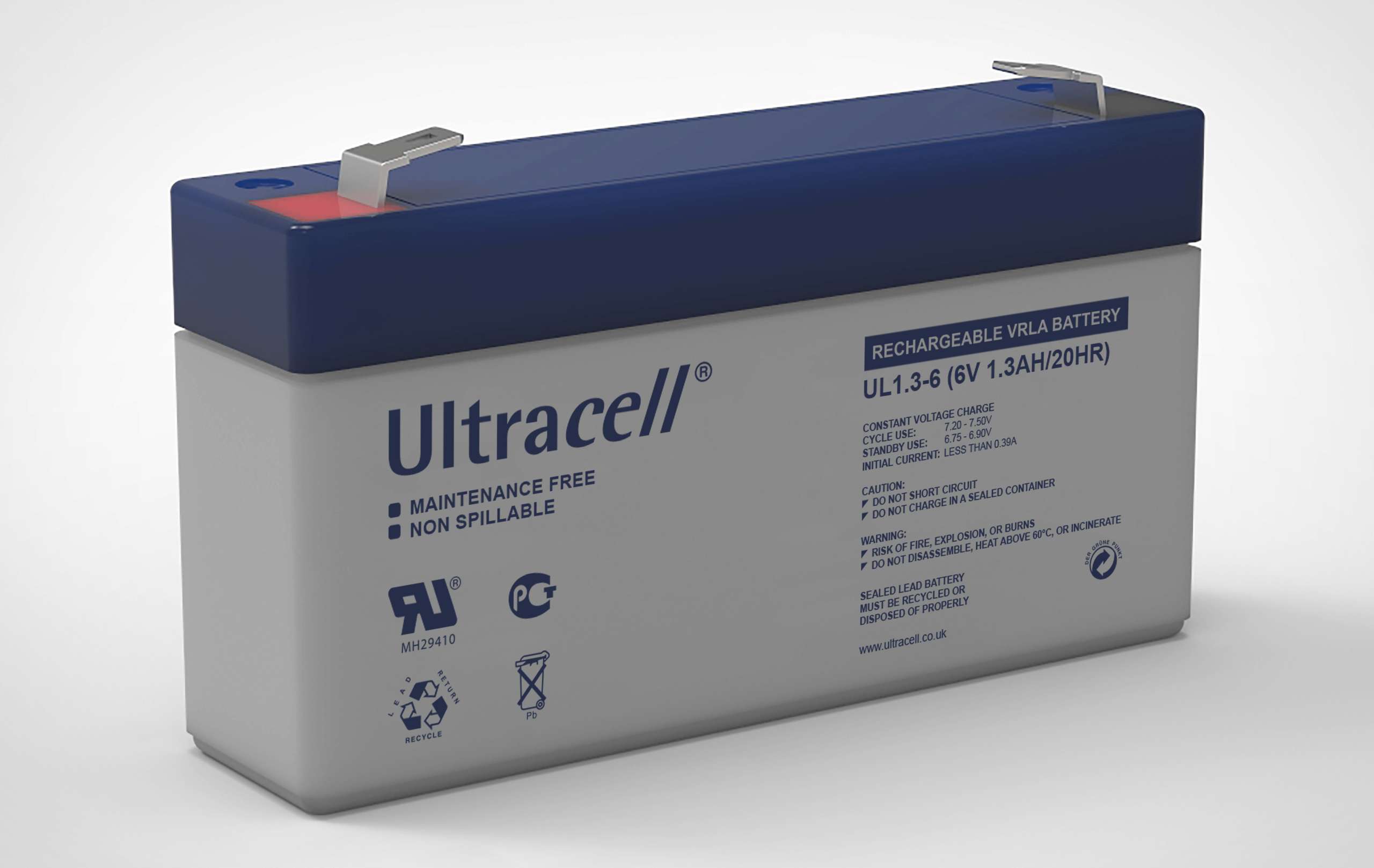 AGM ULTRACELL UL 6V 1,3Ah