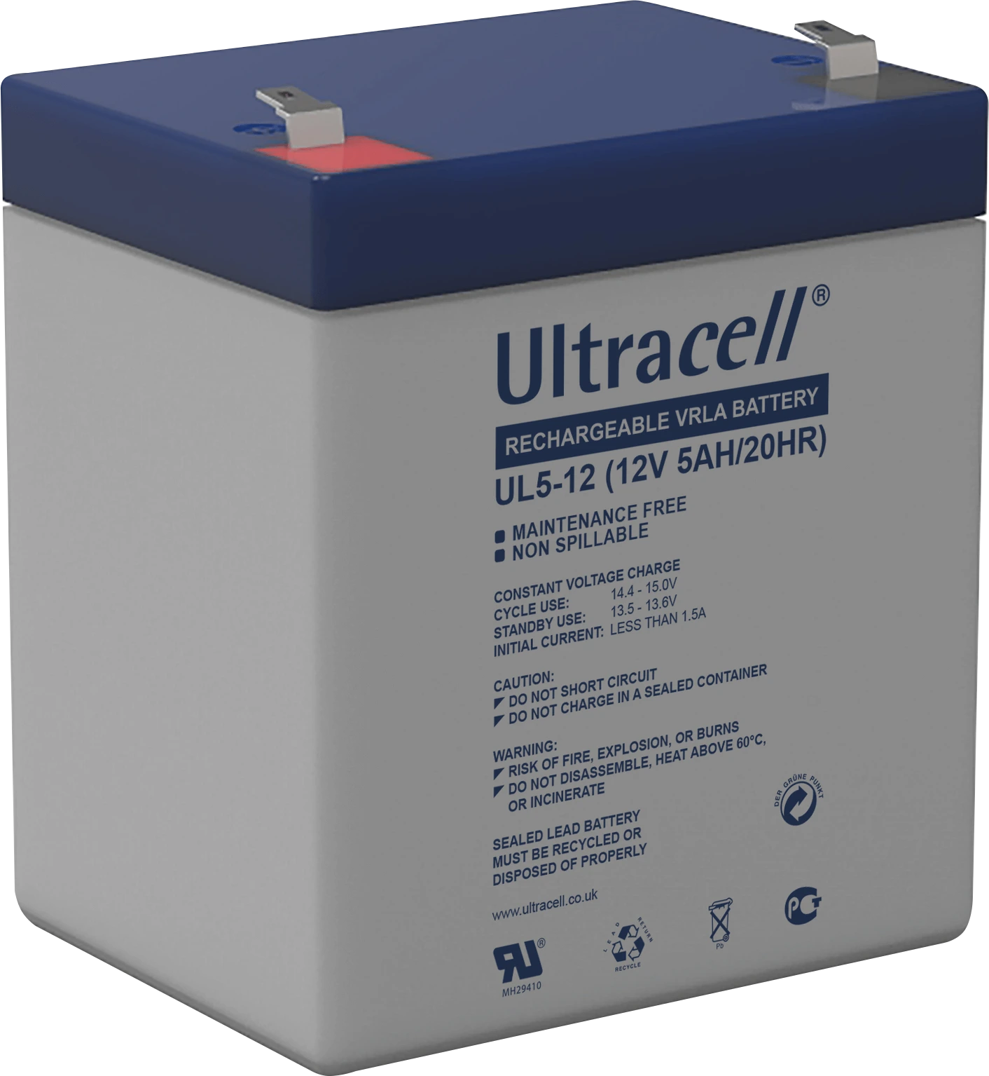 AGM ULTRACELL UL 12V 5Ah