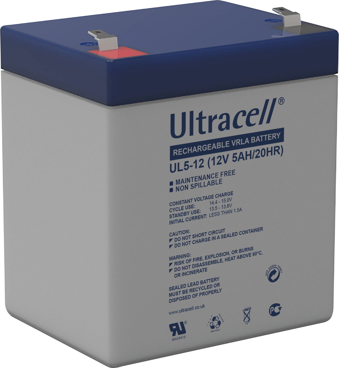 AGM ULTRACELL UL 12V 5Ah