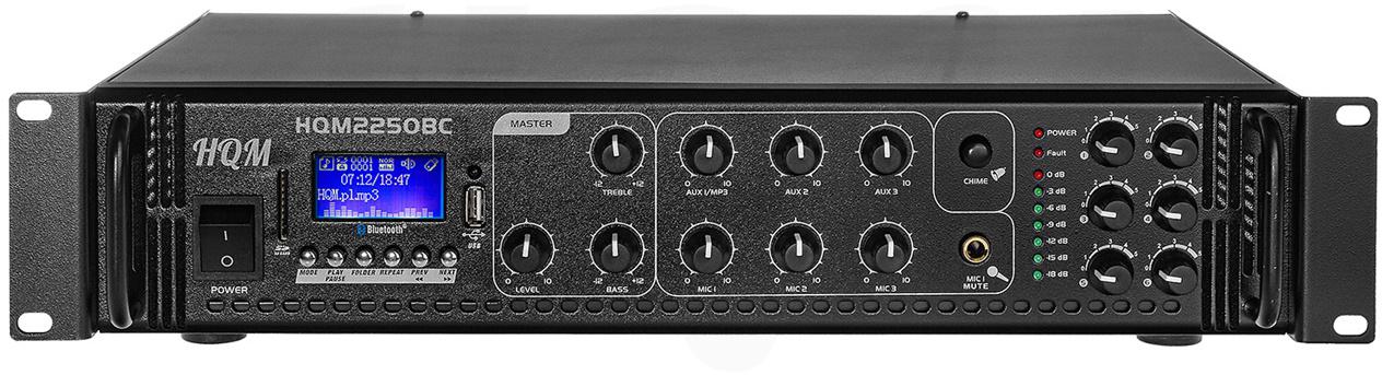 ZOSILŇOVAČ HQM2250BC RÁDIO FM/MP3/BLUETOOTH 250W