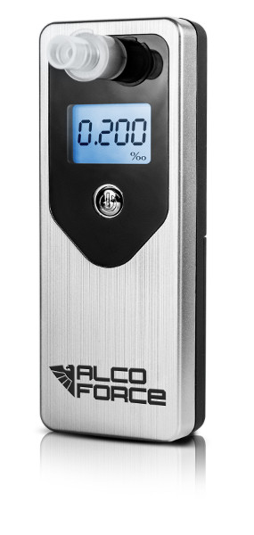 AlcoForce EVO ALKOMA + 10 náustkov strieborná