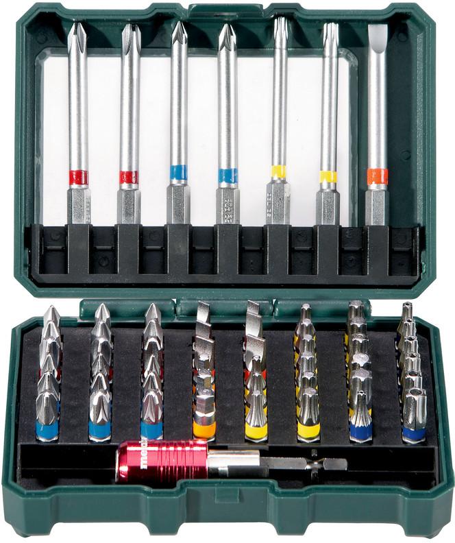 Sada skrutkovacích bitov Metabo 56 bitov