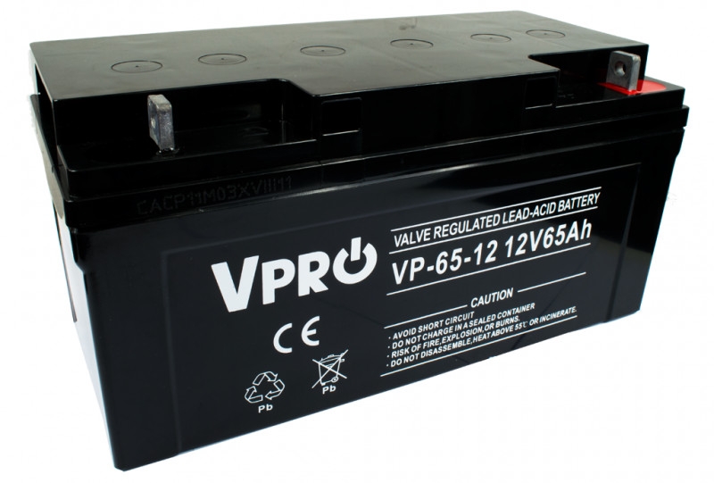 VPRO AGM 12V 65Ah