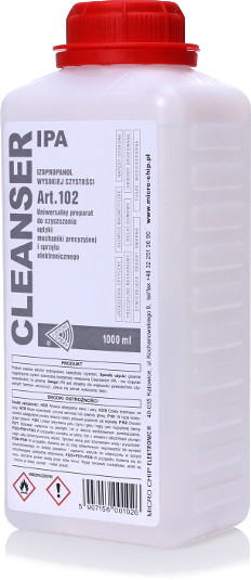 IZOPROPANOLOVÝ ALKOHOLOVÝ ČISTIACI PROSTRIEDOK IPA 1 LITER