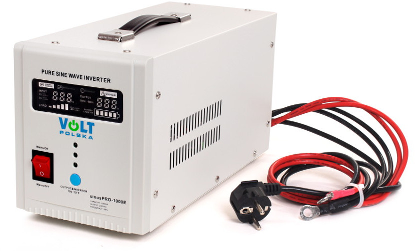 Volt Polska SINUSPRO-1000E PLUS 12V 700/1000W menič napätia