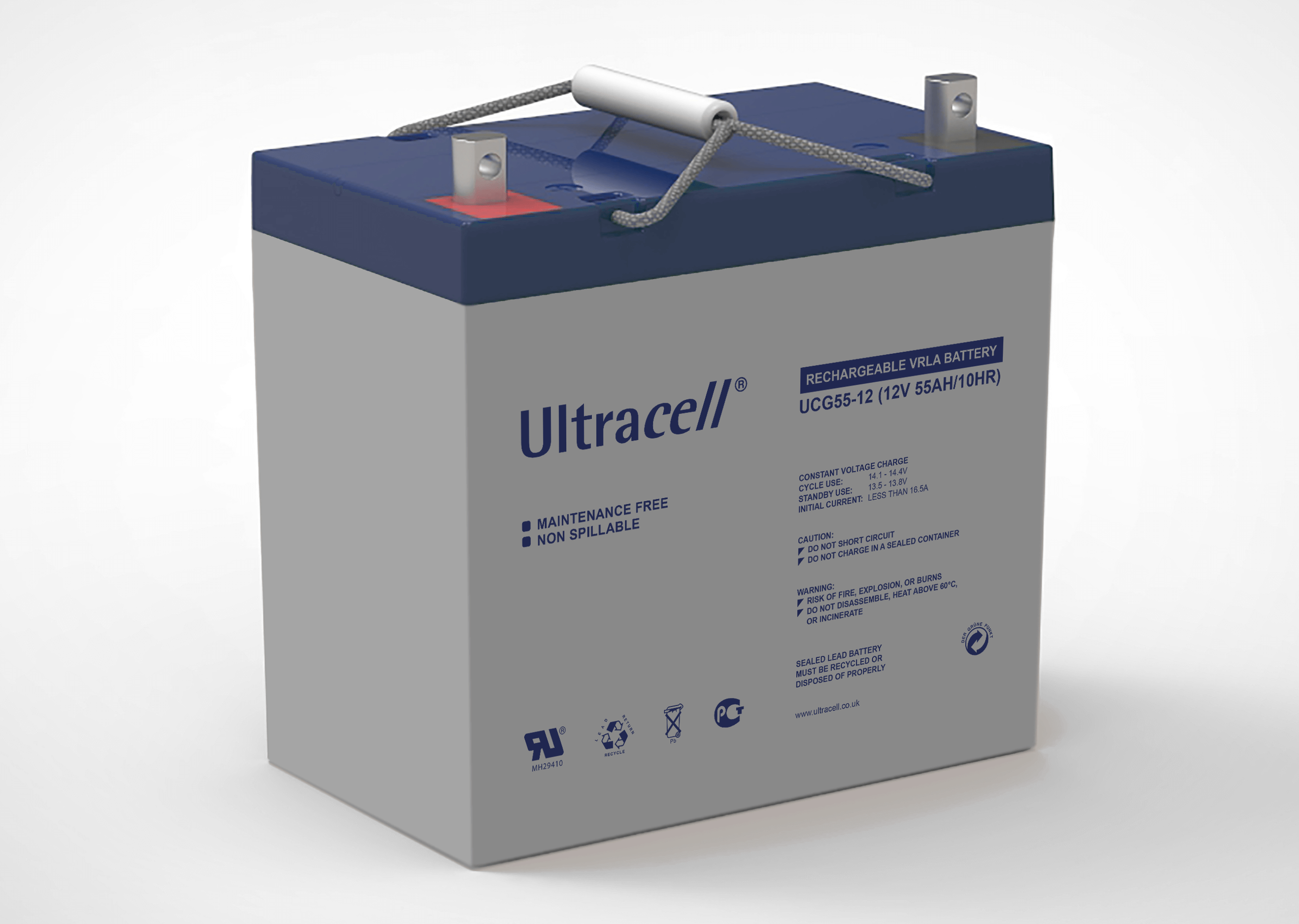 AGM ULTRACELL UCG 12V 55Ah