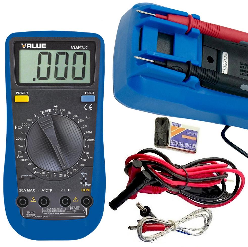 DIGITÁLNY MULTIMETER VDM-151