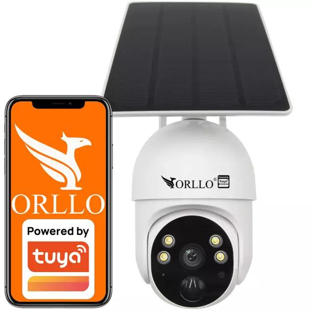 Bezdrôtová 4G LTE PTZ IP kamera so solárnym panelom Orllo TZ1 PRO
