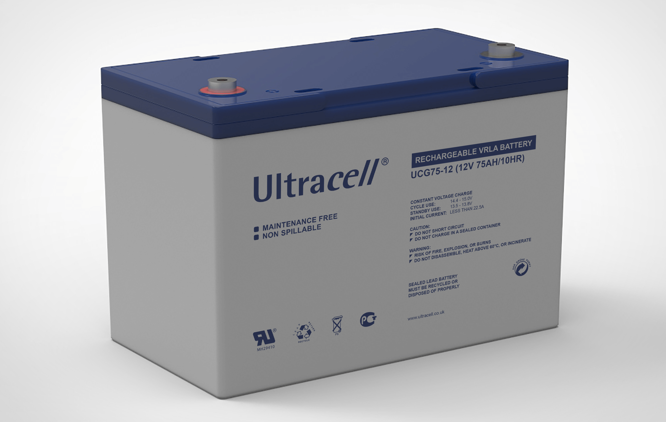 AGM ULTRACELL UCG 12V 75Ah