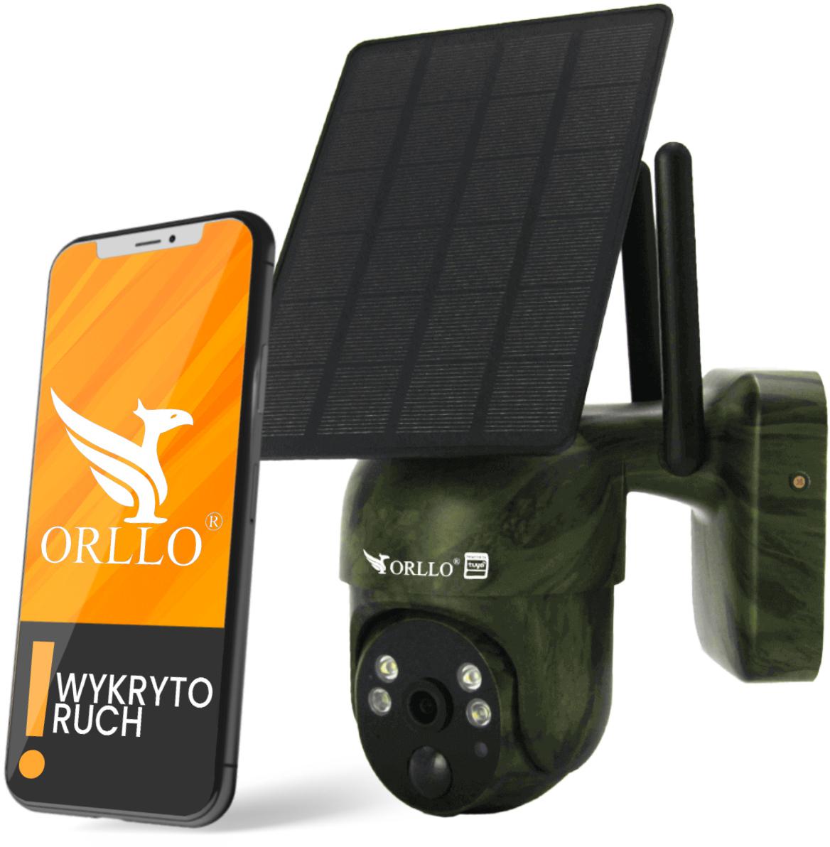 Orllo Bezdrôtová 4G LTE otočná IP kamera so solárnym panelom ORLLO TZ1 MORO