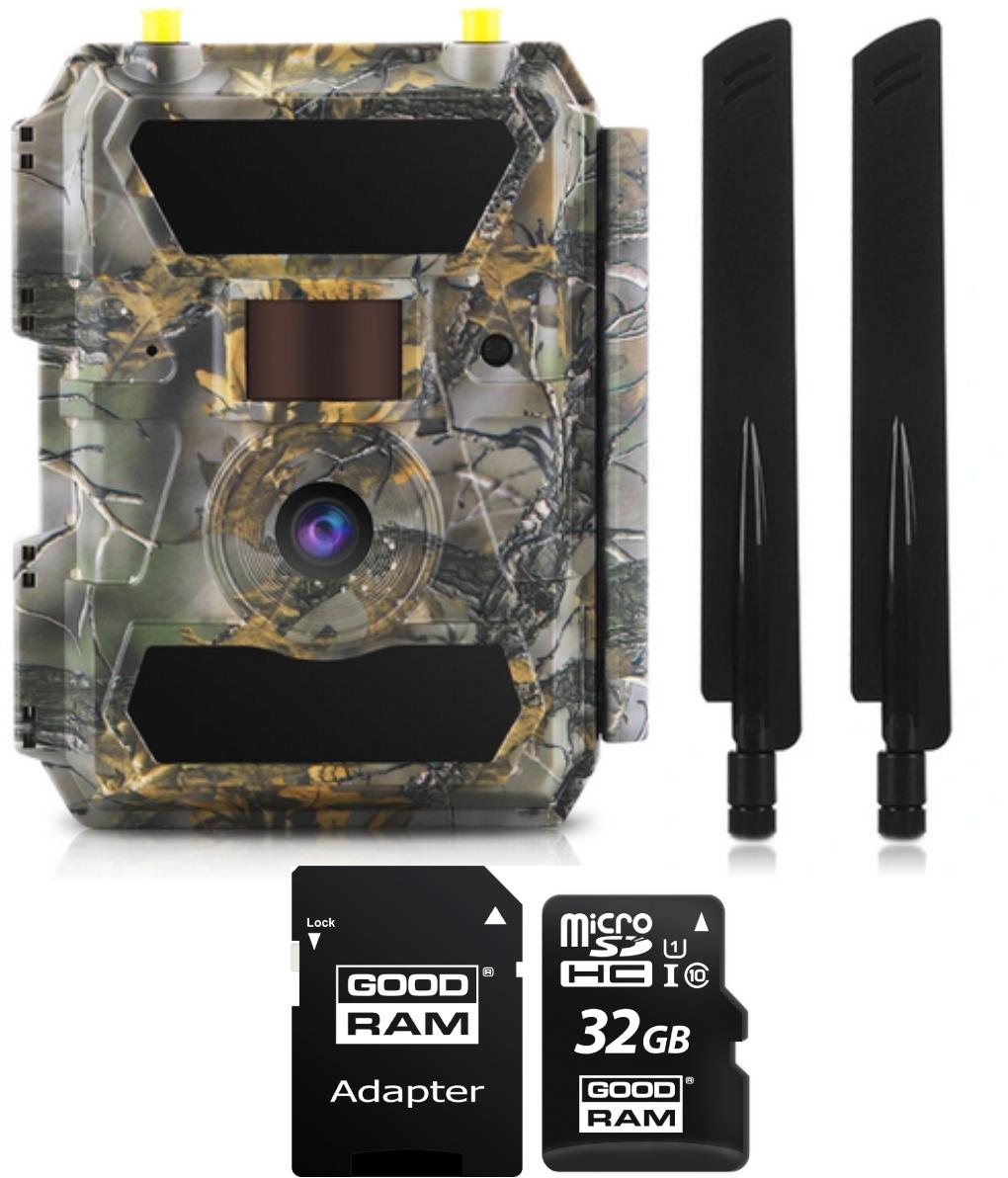 GPS 4.0CG Lesná kamera + GOODRAM UHS1 CL10 32GB microSD MEMORY CARD